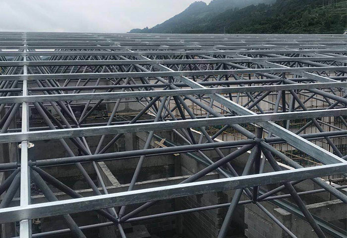 信阳仁怀冠英学校艺体楼网架